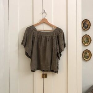 Lou and Grey linen top